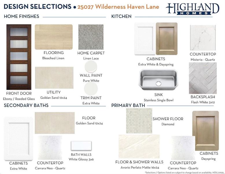 Sample of building materials used in homes in Elyson, Katy (Image 14). Sample of building materials used in homes in Elyson, Katy (Image 14).