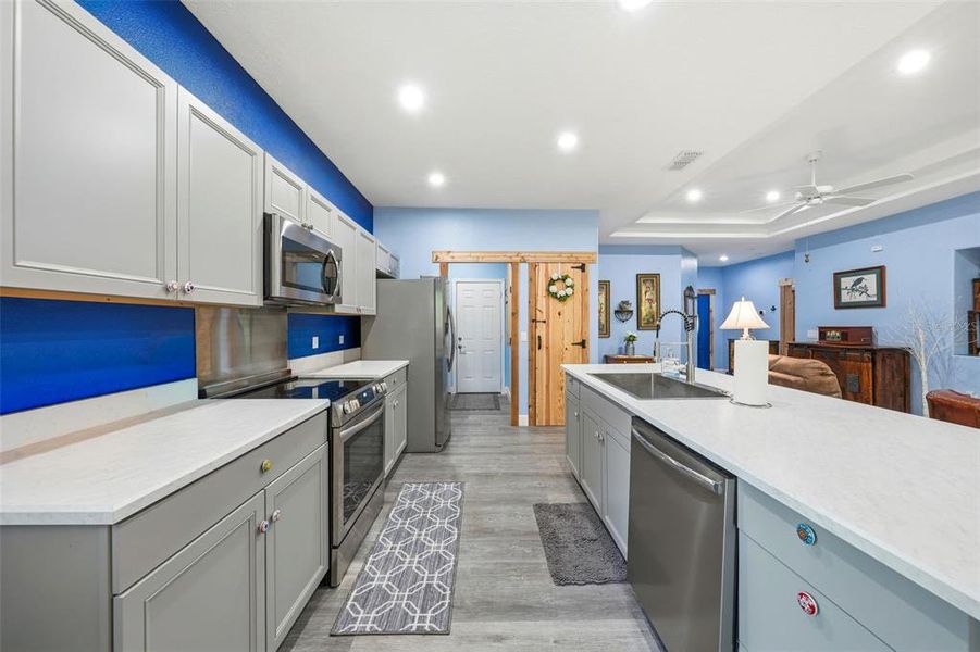 Furnished interior view inside a new home in , Silver Springs (Image 42).