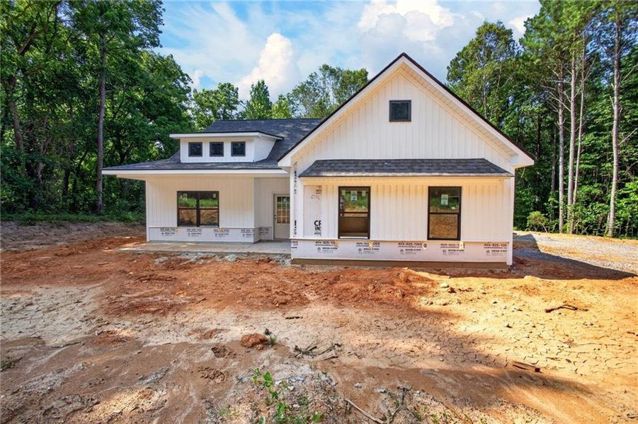 In-progress construction of a new home in , Silver Creek, GA (Image 33). In-progress construction of a new home in , Silver Creek, GA (Image 33).