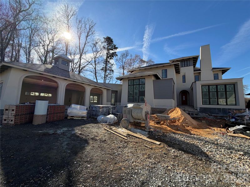 In-progress construction of a new home in , Charlotte, NC (Image 3).