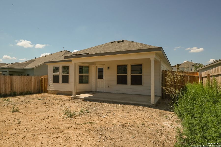 Front exterior of a new home in Blue Ridge Ranch, San Antonio, TX, highlighting curb appeal (Image 21). Front exterior of a new home in Blue Ridge Ranch, San Antonio, TX, highlighting curb appeal (Image 21).
