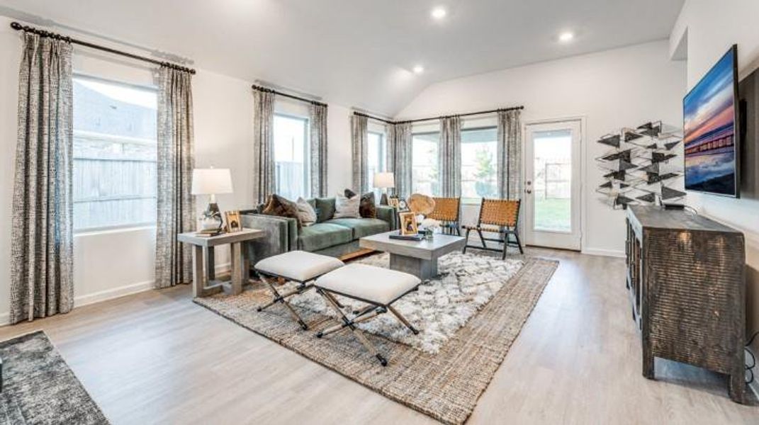 Pics are not of actual home.  They are a representative of a home of the same floor plan