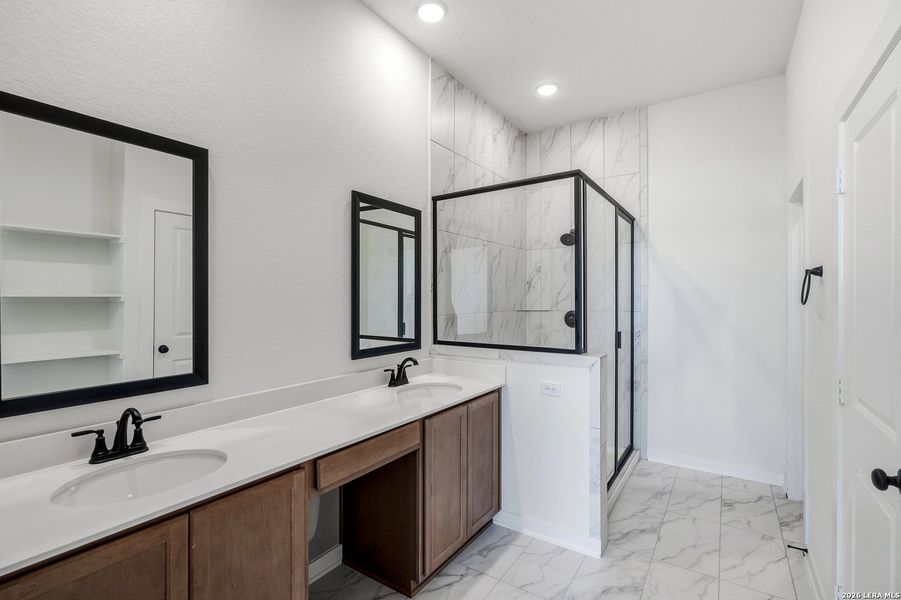Furnished interior view inside a new home in The Crossvine, Schertz (Image 11).