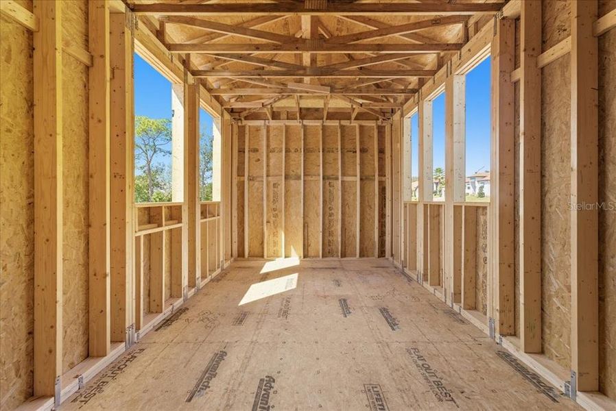 In-progress construction of a new home in , Apopka, FL (Image 17).