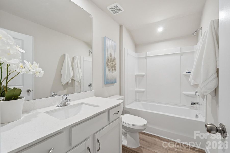 Furnished interior view inside a new home in Waxhaw Landing, Monroe (Image 10). Furnished interior view inside a new home in Waxhaw Landing, Monroe (Image 10).