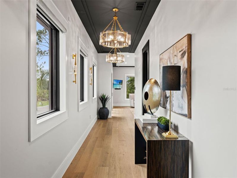 Furnished interior view inside a new home in , Orlando (Image 8).