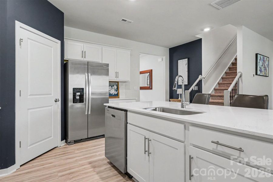 Furnished interior view inside a new home in Lakeshore at Windstone, Mooresville (Image 8).