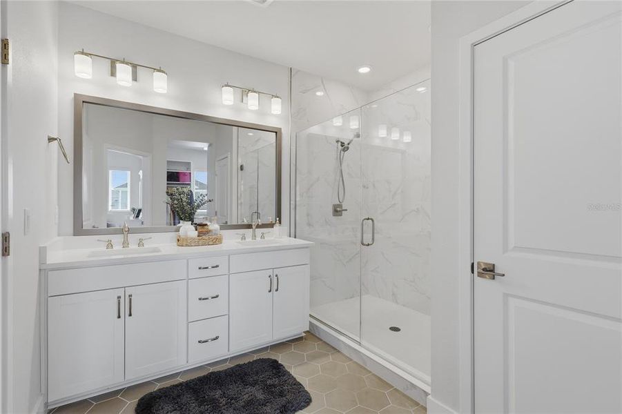 Furnished interior view inside a new home in , Sarasota (Image 18).