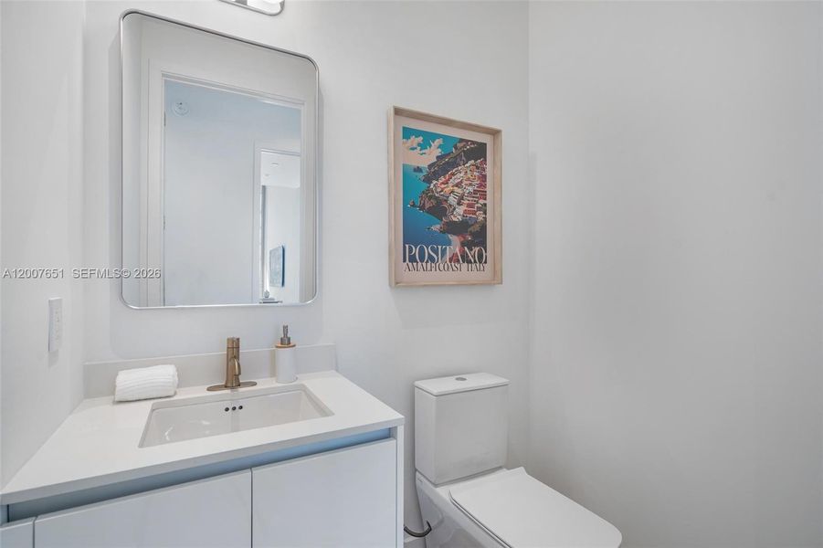Furnished interior view inside a new home in , Miami (Image 35).