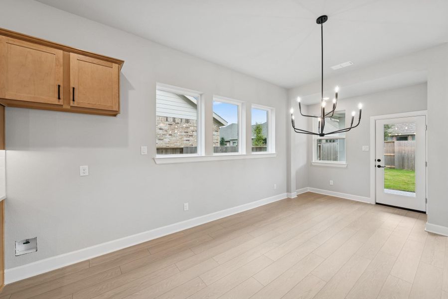 Spacious, unfurnished interior of a new home in Meridiana 55' Homesites, Manvel (Image 19).