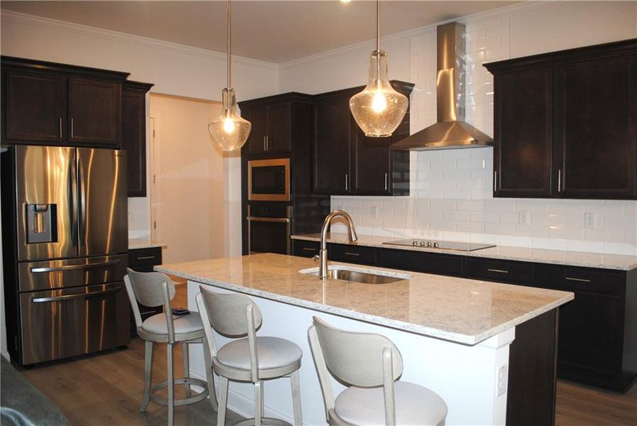 Furnished interior view inside a new home in , Ellijay (Image 8).