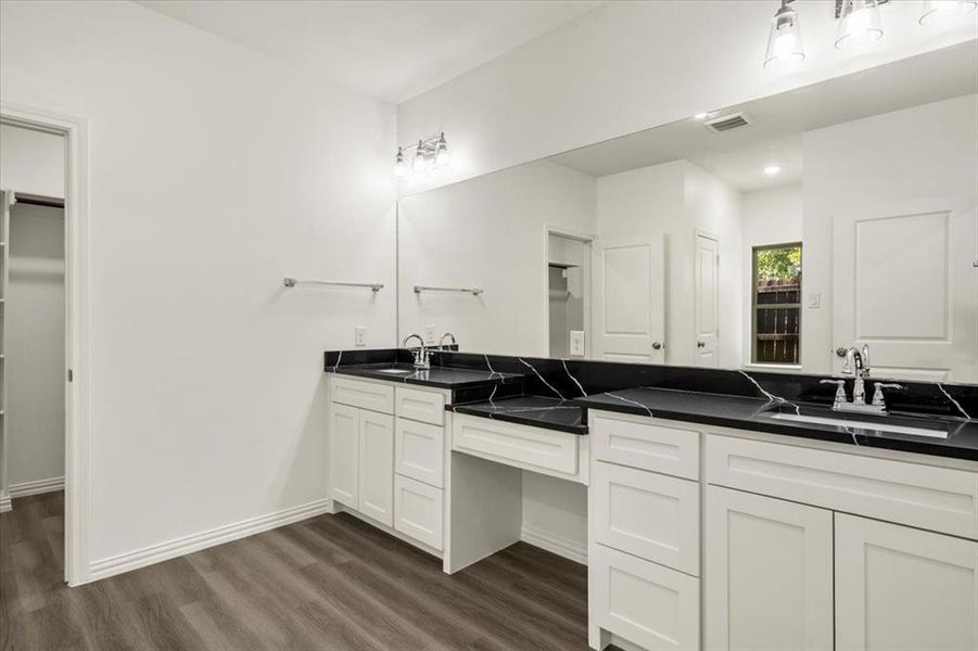 Furnished interior view inside a new home in , Dallas (Image 9). Furnished interior view inside a new home in , Dallas (Image 9).