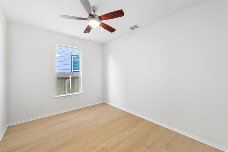 Spacious, unfurnished interior of a new home in McKinney Crossing, Austin (Image 16). Spacious, unfurnished interior of a new home in McKinney Crossing, Austin (Image 16).
