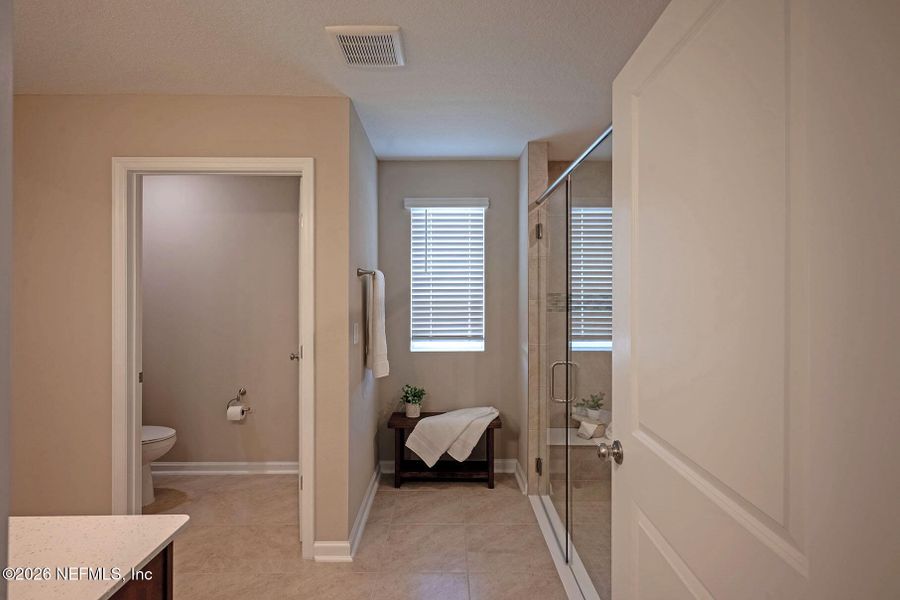 Furnished interior view inside a new home in Edinburgh Village, Jacksonville (Image 7).