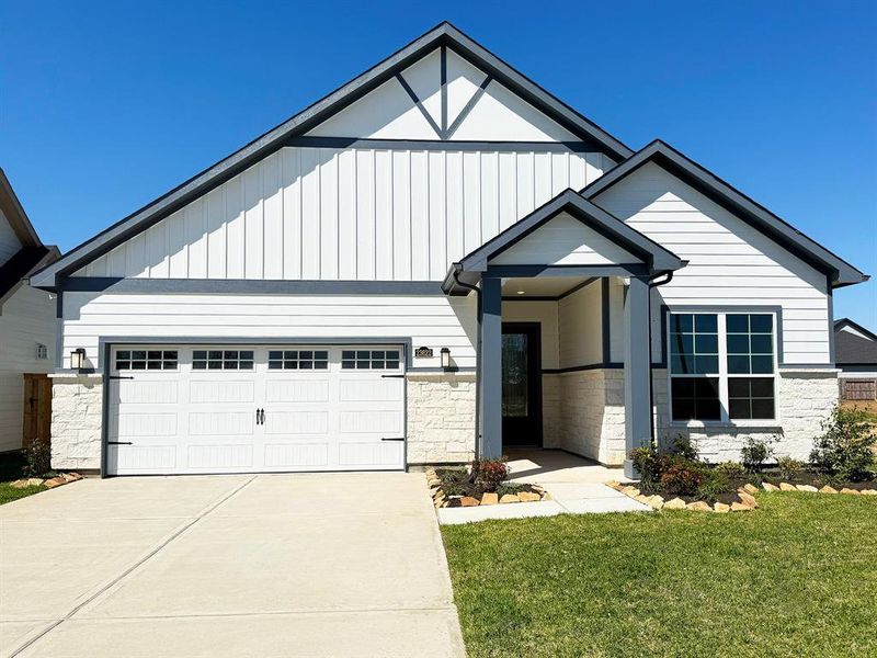 The Portico A floor plan features a spacious and innovative layout, blending practical living spaces designed for comfort and style.