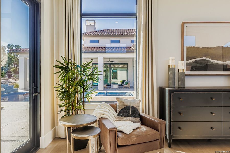 Furnished interior view inside a new home in Pecan Springs, Boerne (Image 38).