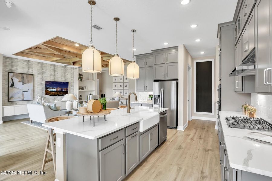 Furnished interior view inside a new home in , Flagler Beach (Image 18). Furnished interior view inside a new home in , Flagler Beach (Image 18).