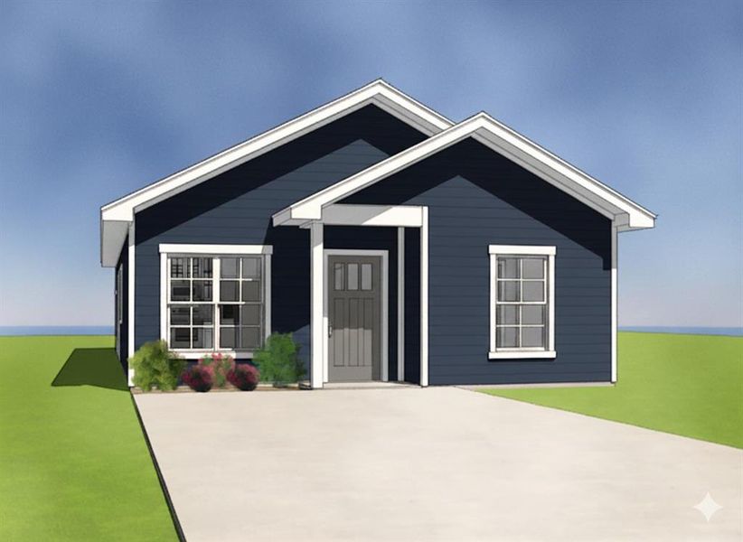 Rendering page, builder reserves right to make changes