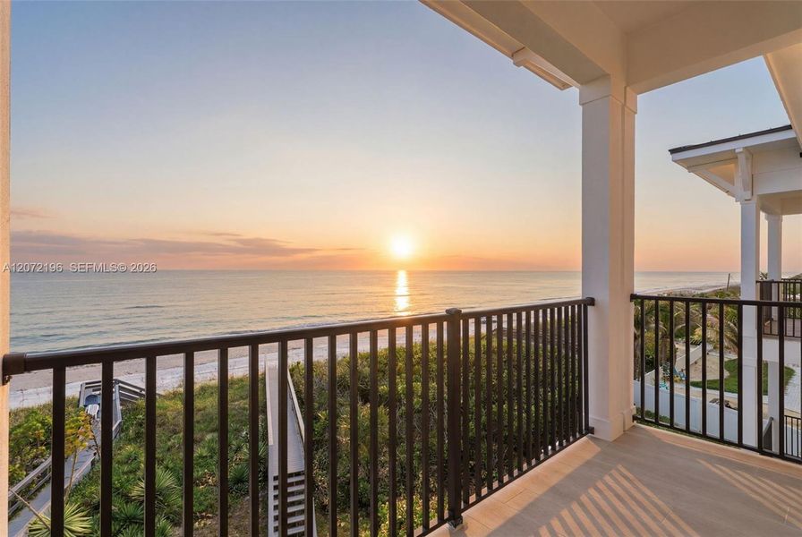 Exterior details and patio area of a home in , Melbourne Beach (Image 36).