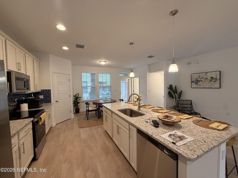 Furnished interior view inside a new home in , Jacksonville (Image 14).