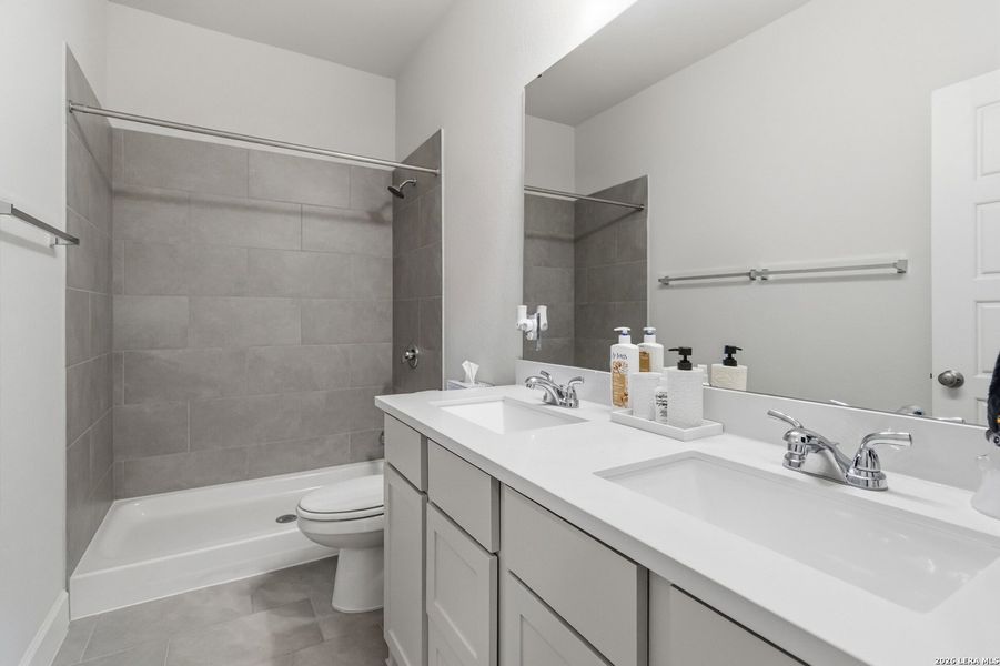 Furnished interior view inside a new home in Kinder Ranch, San Antonio (Image 12).