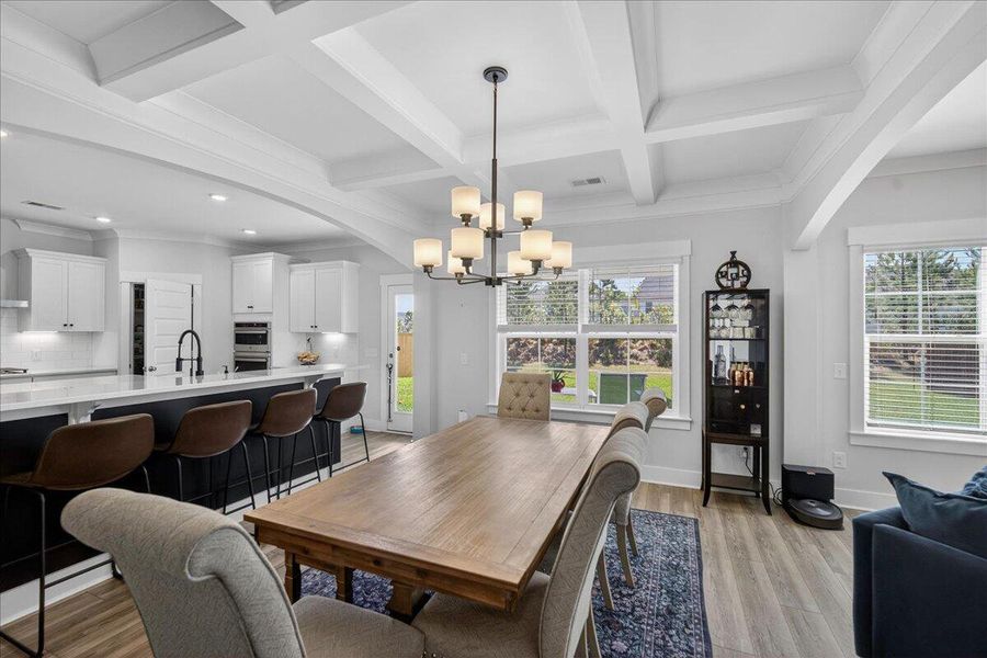 Furnished interior view inside a new home in Hewing Farms, Summerville (Image 39).