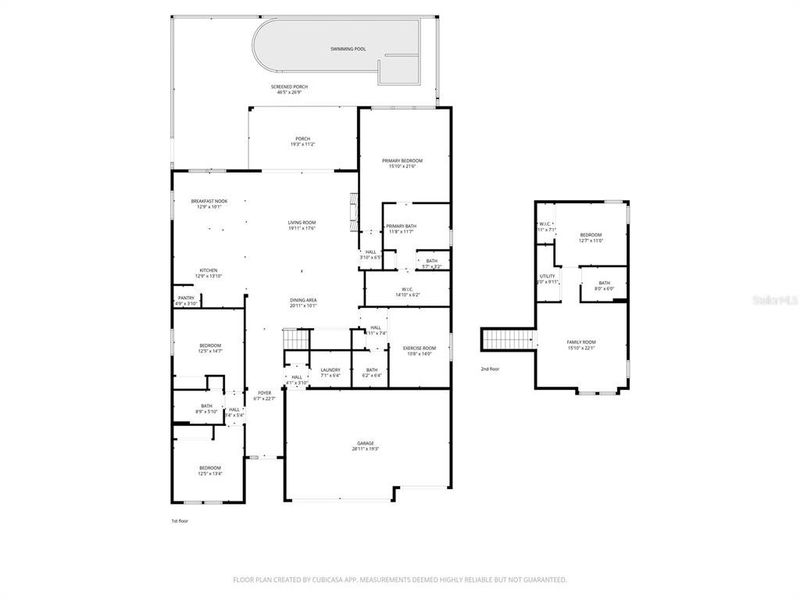 2D floor plan layout of this home in , Wesley Chapel, FL (Image 7). 2D floor plan layout of this home in , Wesley Chapel, FL (Image 7).