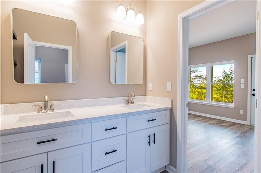 Furnished interior view inside a new home in , Fairmount (Image 11).