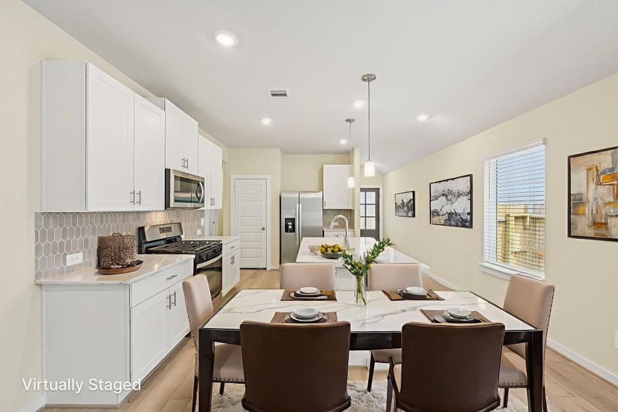 Photo is not of the actual home, but is an inspirational photo of builder’s model home and may depict options, furnishings, and/or decorator features that are not included