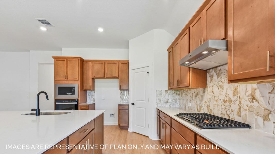 Furnished interior view inside a new home in Rosenbusch Ranch, Leander (Image 13).