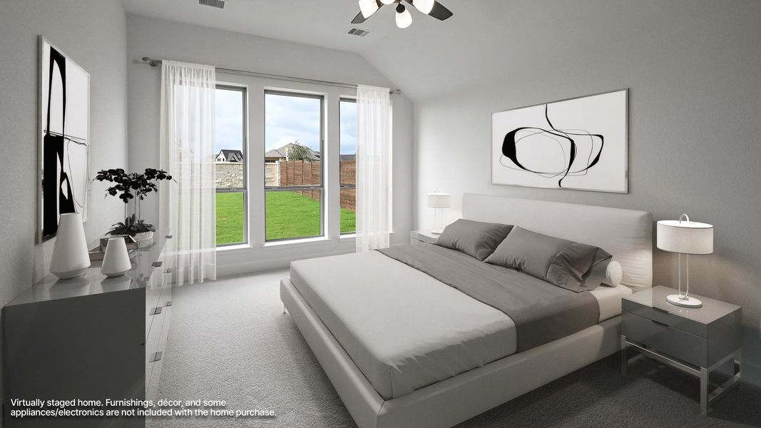 Furnished interior view inside a new home in Juniper Springs, Lockhart (Image 6).