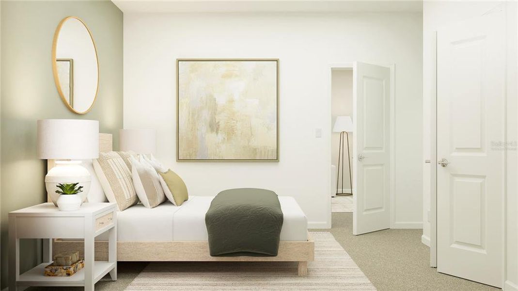 Furnished interior view inside a new home in , Groveland (Image 17).