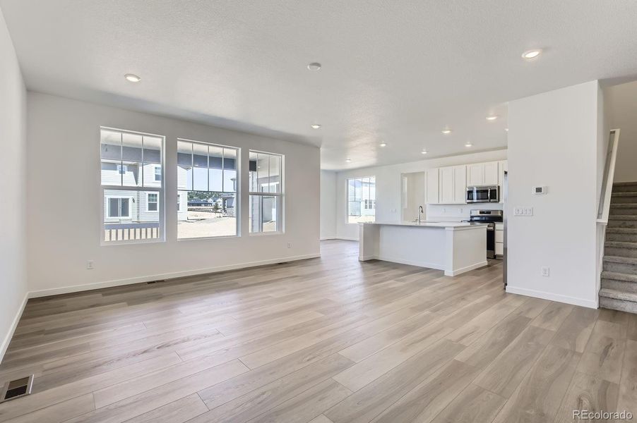 Spacious, unfurnished interior of a new home in Riano Ridge: The Monarch Collection, Loveland (Image 8).