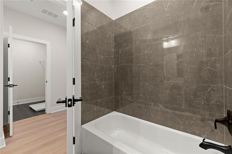 Furnished interior view inside a new home in , Alpharetta (Image 11).