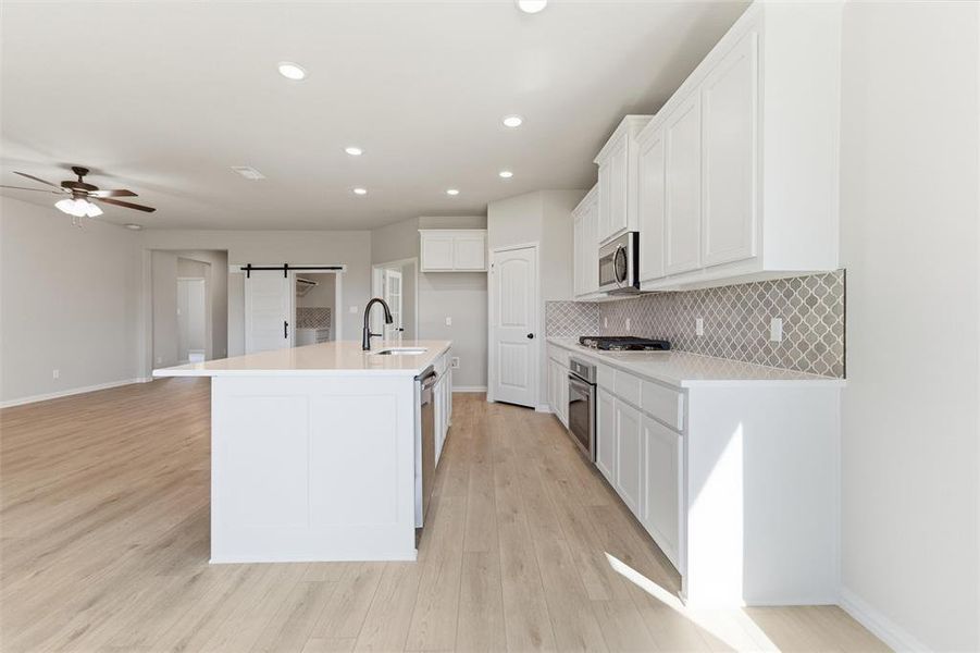 Furnished interior view inside a new home in Northstar, Haslet (Image 6).