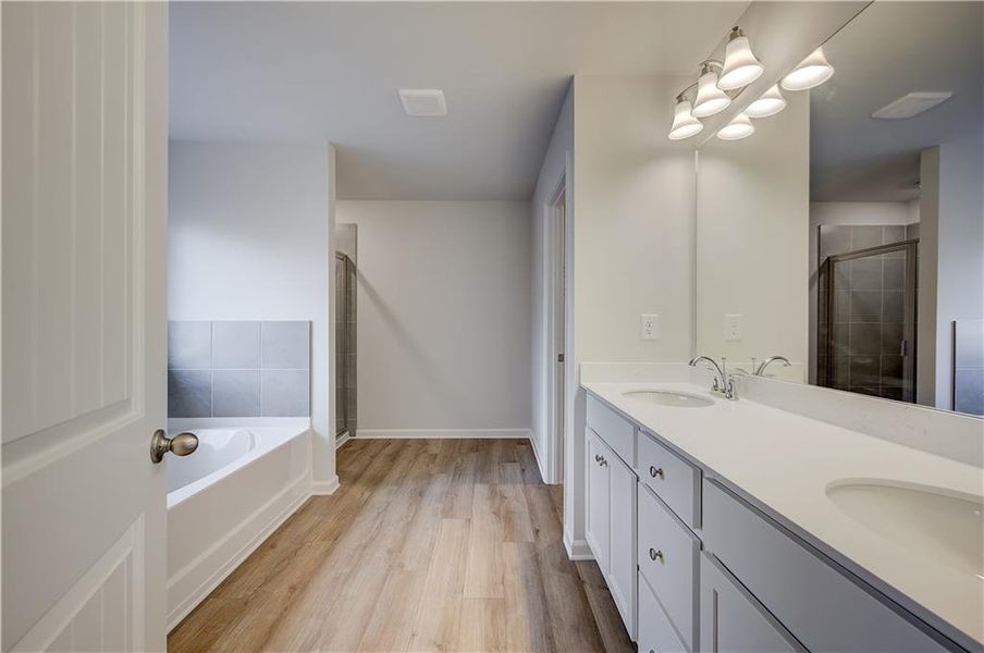 Furnished interior view inside a new home in Westminster, Covington (Image 7).