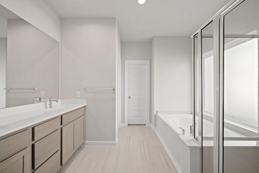 Furnished interior view inside a new home in Beacon Hill, Waller (Image 7).