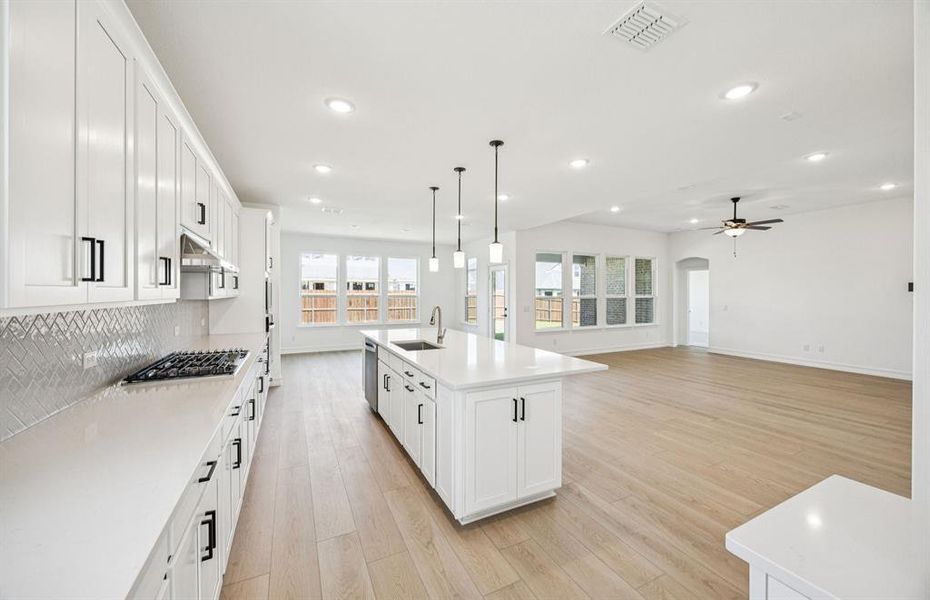 View of gathering room from kitchen View of gathering room from kitchen
