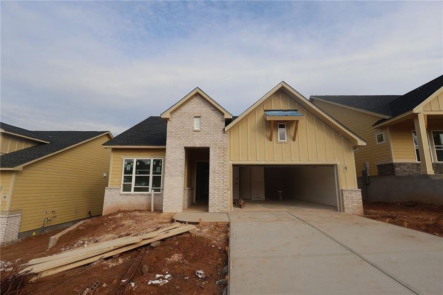 In-progress construction of a new home in , Gainesville, GA (Image 7).