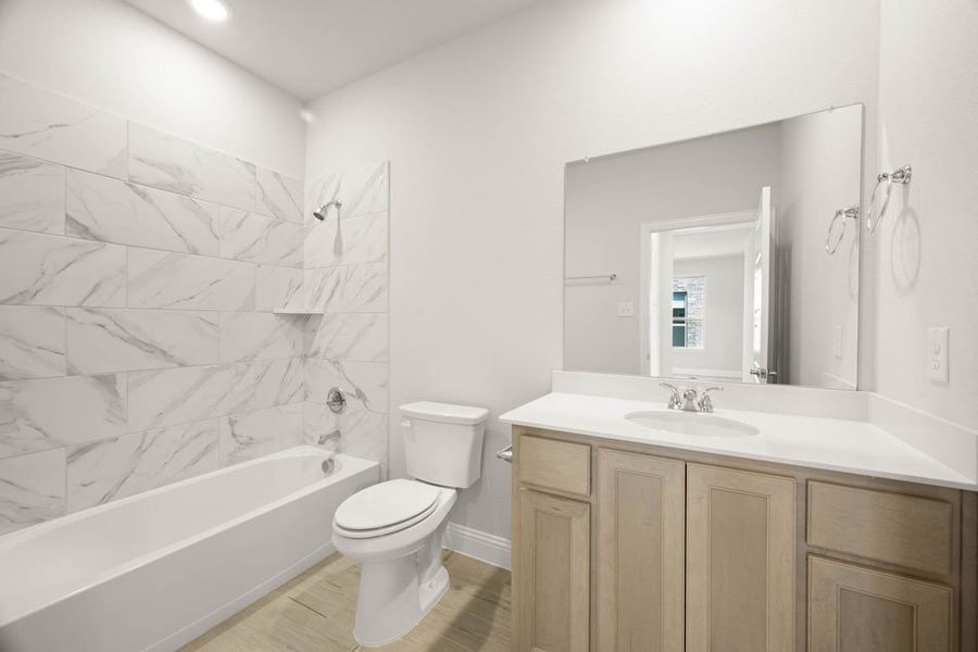 Front exterior of a new home in Redden Farms – Active Adult, Midlothian, TX, highlighting curb appeal (Image 12). Front exterior of a new home in Redden Farms – Active Adult, Midlothian, TX, highlighting curb appeal (Image 12).