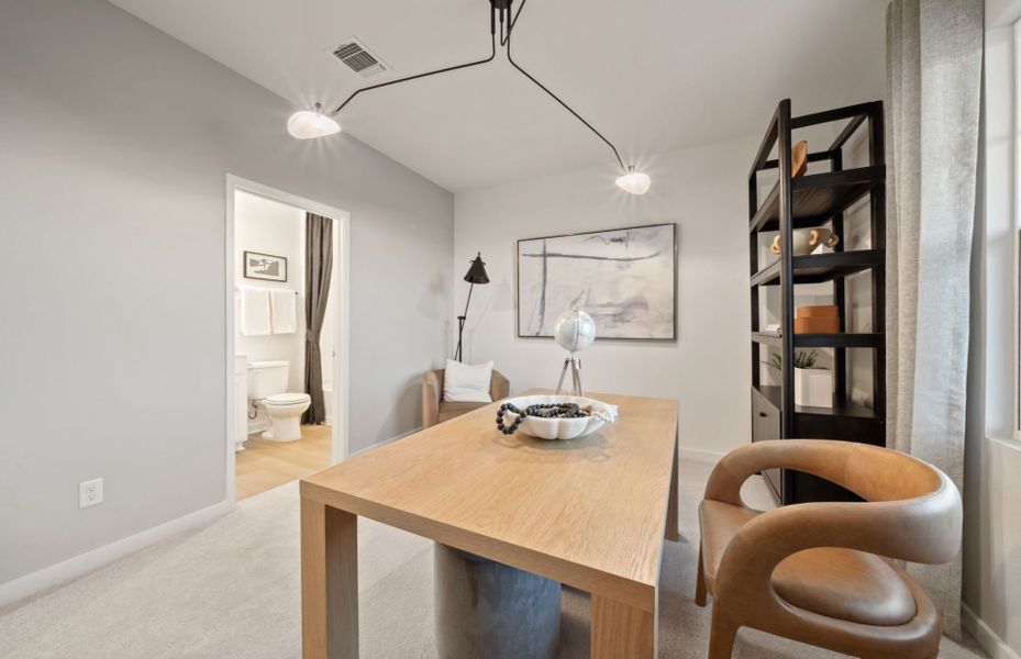 Secondary Bedroom as Study Secondary Bedroom as Study