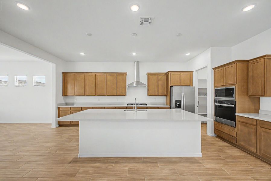 Furnished interior view inside a new home in Empire Pointe, Queen Creek (Image 4).