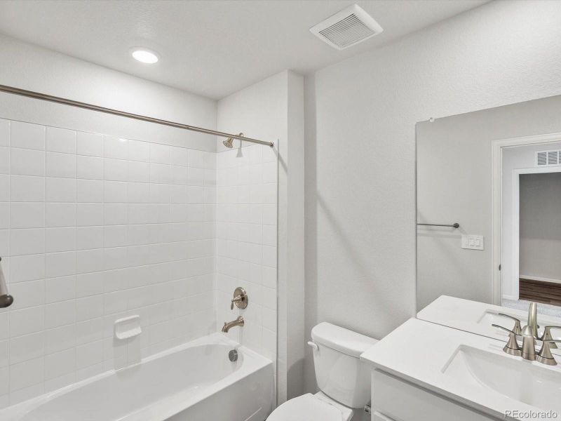 Furnished interior view inside a new home in Poudre Heights: The Meadow Collection, Windsor (Image 6). Furnished interior view inside a new home in Poudre Heights: The Meadow Collection, Windsor (Image 6).