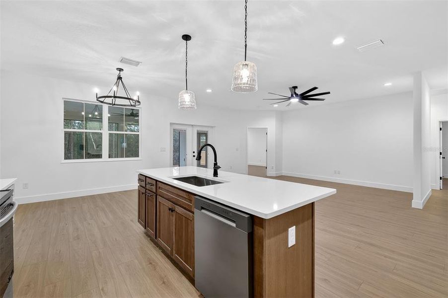 Furnished interior view inside a new home in , Wildwood (Image 15).