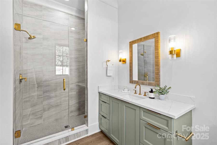 Furnished interior view inside a new home in Stratford Chase, Charlotte (Image 34).