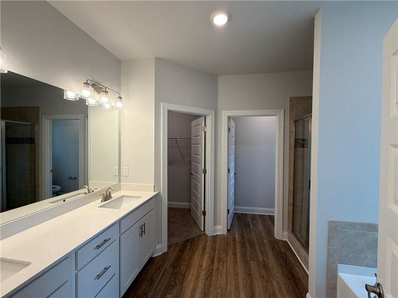 Furnished interior view inside a new home in Tuscany Hills, Douglasville (Image 6).