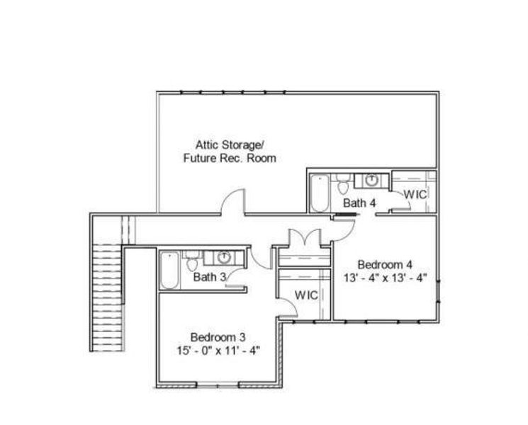 2D floor plan layout of this home in , Ball Ground, GA (Image 3). 2D floor plan layout of this home in , Ball Ground, GA (Image 3).
