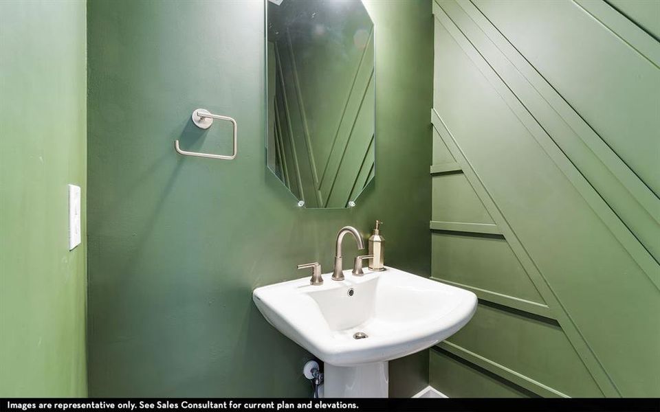 Furnished interior view inside a new home in Green Meadows, Celina (Image 30).