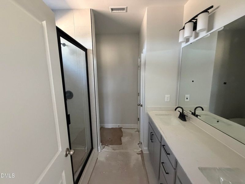 In-progress construction of a new home in Wellers Knoll, Lillington, NC (Image 23).