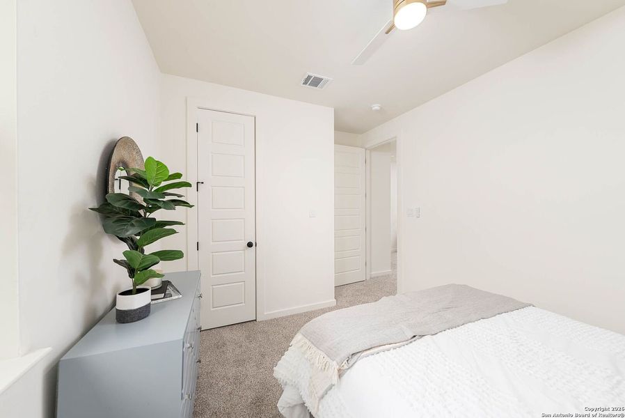 Furnished interior view inside a new home in , San Antonio (Image 11).